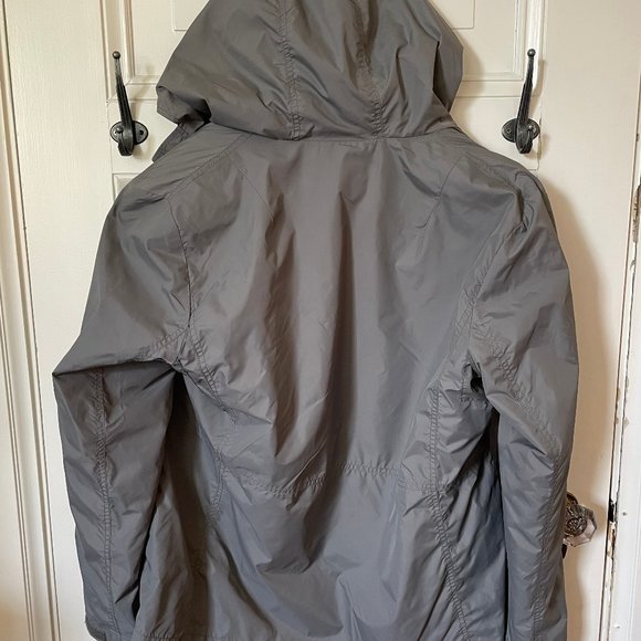 Joe Fresh Men's Gray Nylon Utility Windbreaker, Size L - Picture 9 of 9